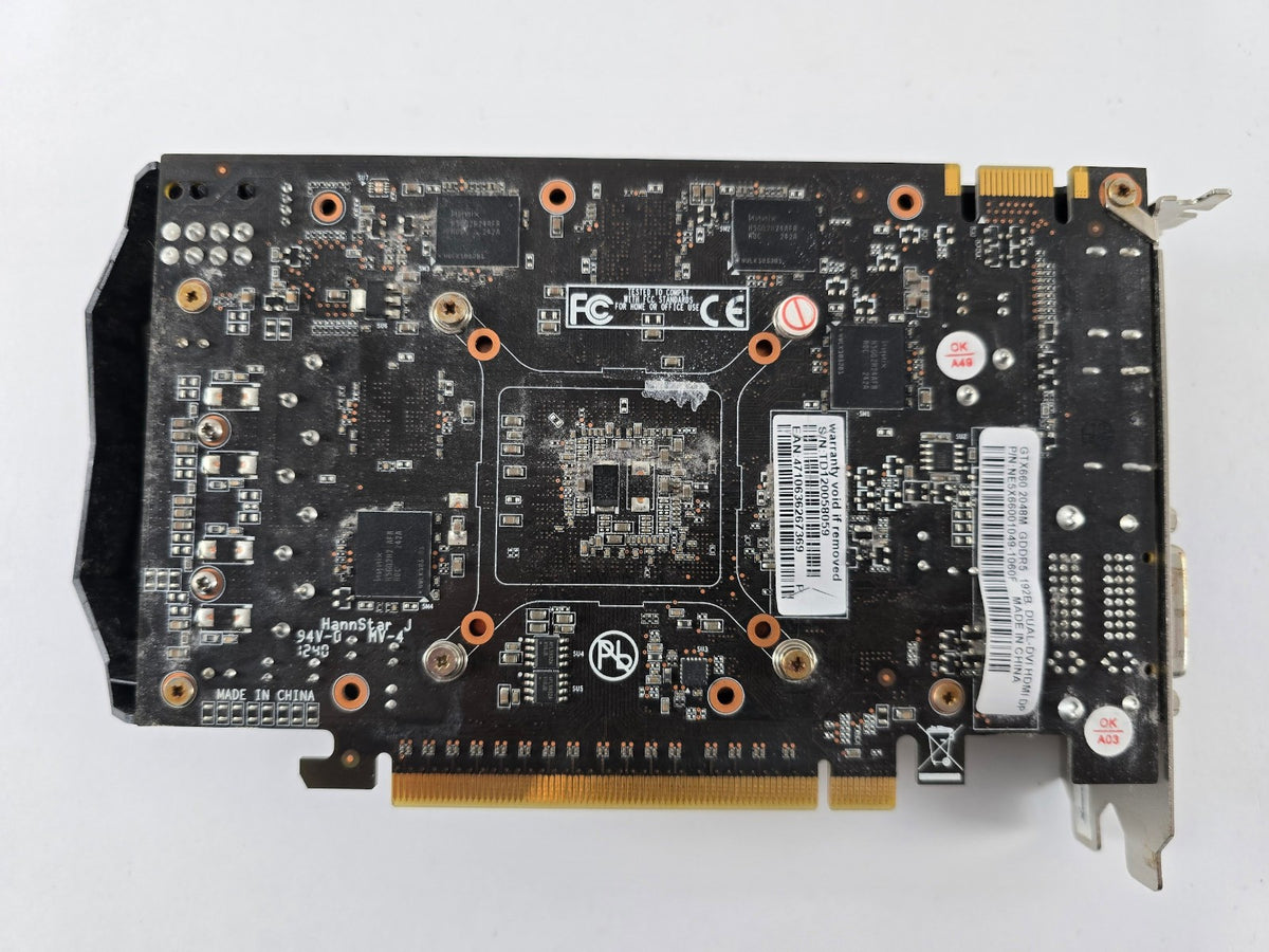 Palit GeForce GTX 660 2GB GDDR5 192 Bit DVI HDMI DisplayPort PCIe #G64