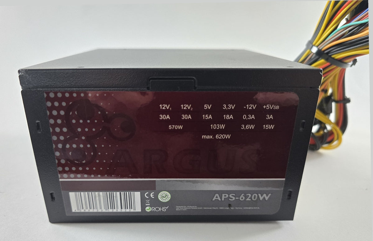Inter-Tech Argus APS-620W 620W ATX Netzteil #NT36