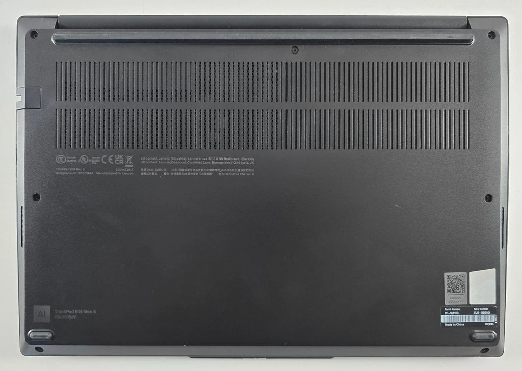 Lenovo ThinkPad E14 Gen5 AMD Ryzen 5 7430U 8GB RAM 256GB QWERTY (DK) – SKU MB12