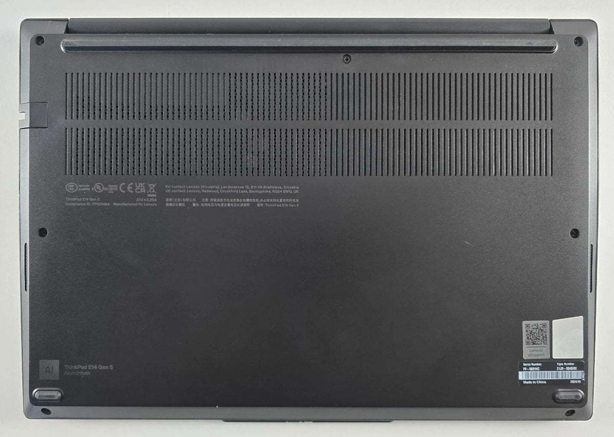 Lenovo ThinkPad E14 Gen5 AMD Ryzen 5 7430U 8GB RAM 256GB QWERTY (DK) – SKU MB12