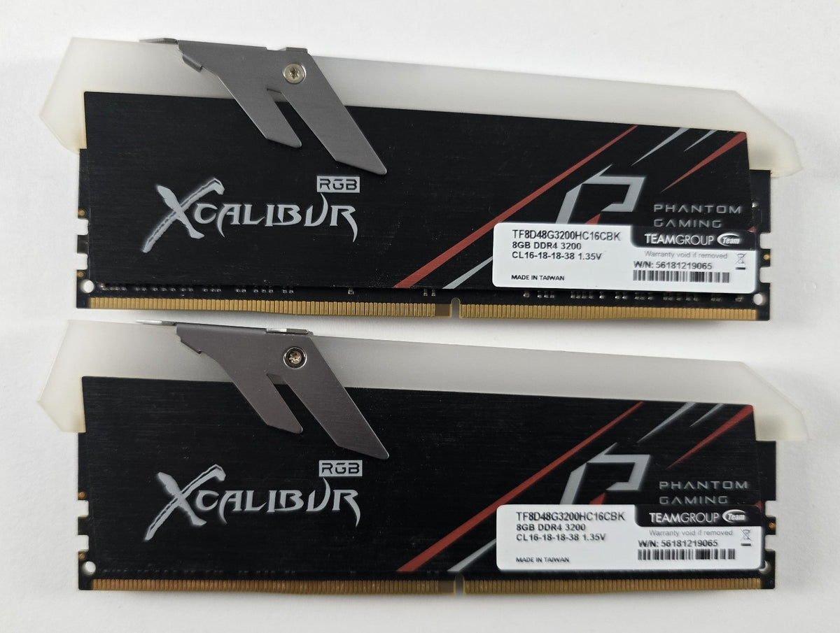 T-Force Xcalibur Phantom Gaming RGB 16 GB (2x 8 GB) DDR4 3200 MHz CL16 #R34
