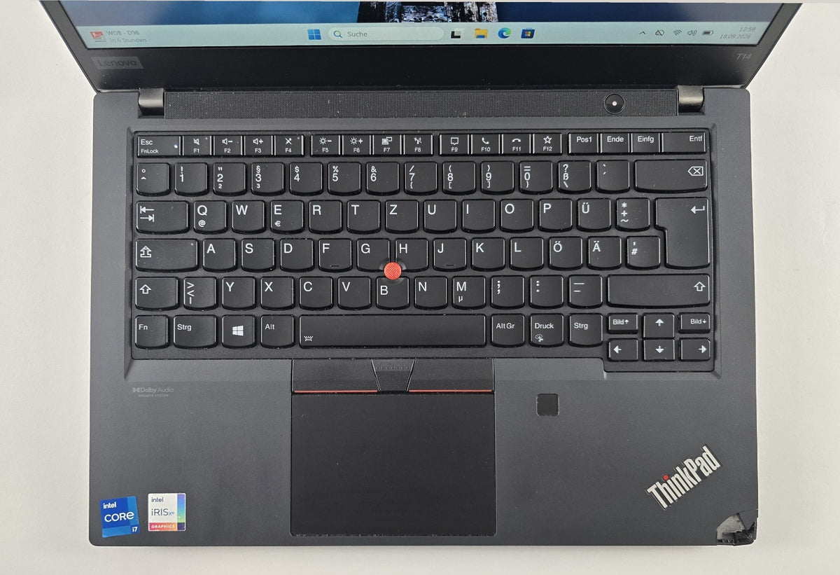 Lenovo ThinkPad T14 Gen 2 14" FHD i7-1165G7 16GB 256GB Win 11 Pro #L118
