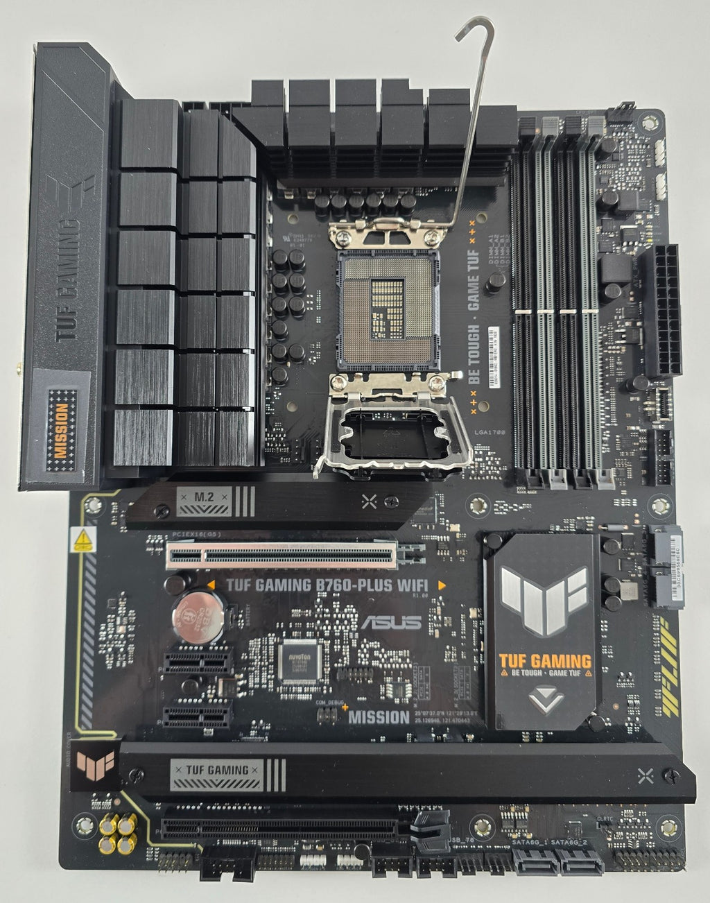ASUS TUF Gaming B760-Plus WIFI Intel B760 DDR5 Mainboard ATX Sockel 1700 – SKU MB39