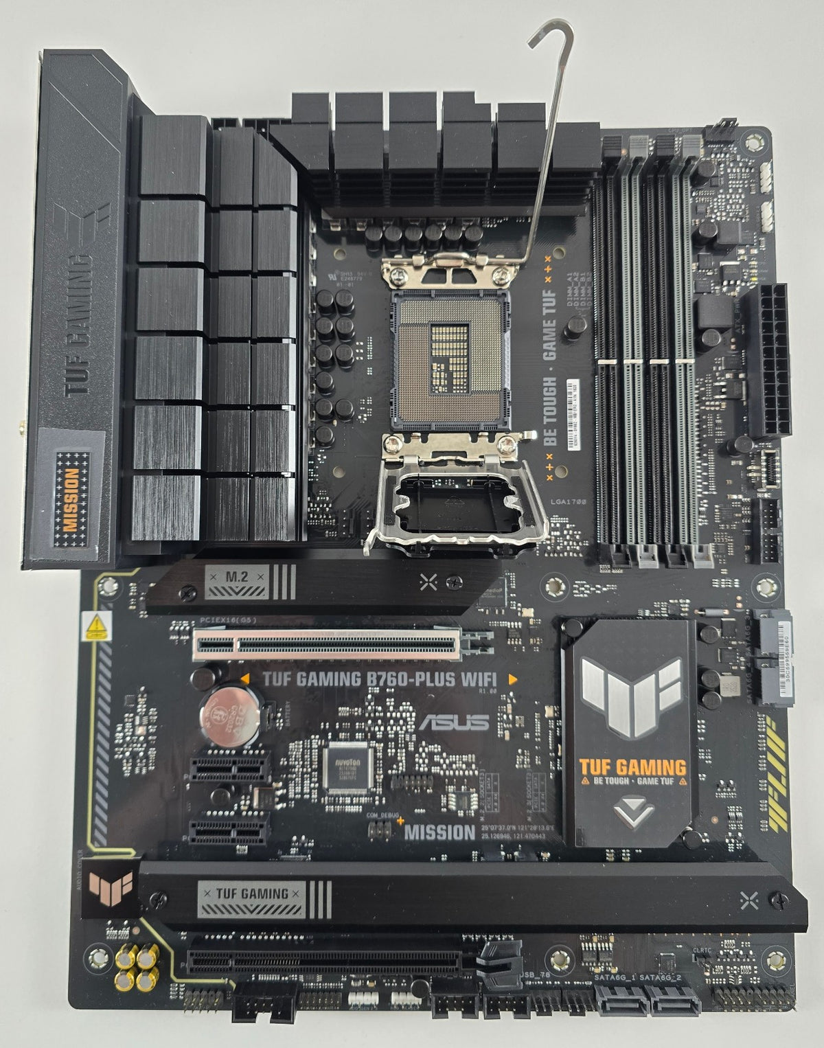 ASUS TUF Gaming B760-Plus WIFI Intel B760 DDR5 Mainboard ATX Sockel 1700 – SKU MB39