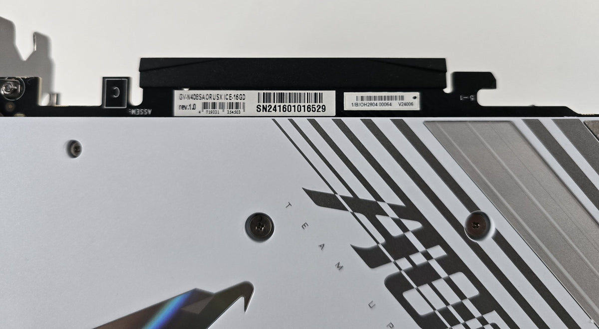 Gigabyte AORUS RTX 4080 Super Xtreme ICE 16GB GDDR6X Grafikkarte OVP #G14