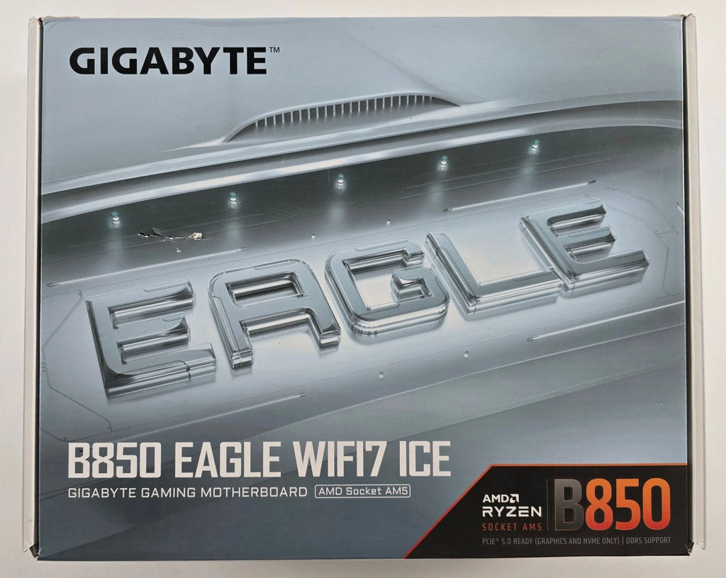 GIGABYTE B850 EAGLE WiFi7 ICE, Mainboard, Sockel AM5 Wie Neu #B104
