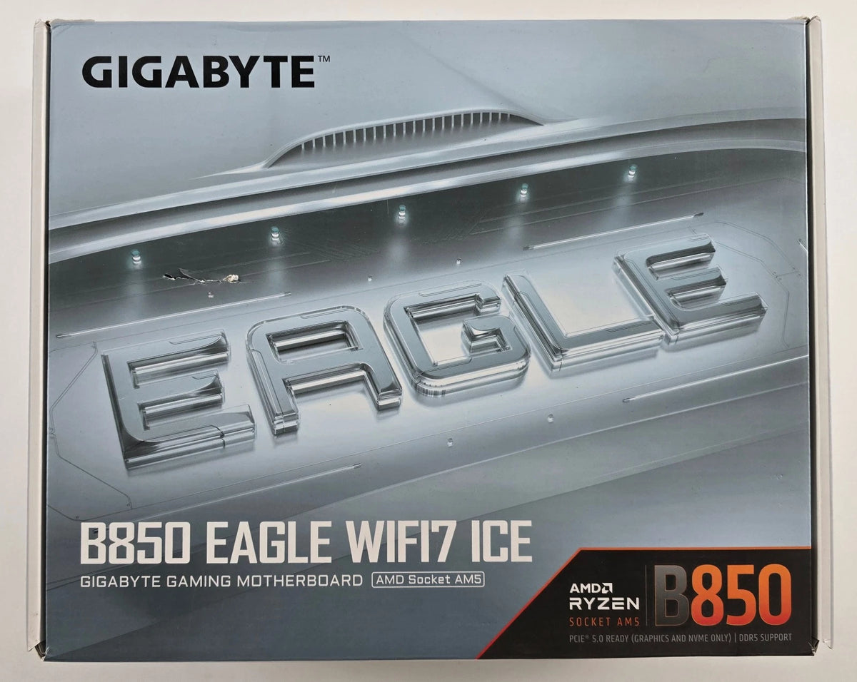 GIGABYTE B850 EAGLE WiFi7 ICE, Mainboard, Sockel AM5 Wie Neu #B104
