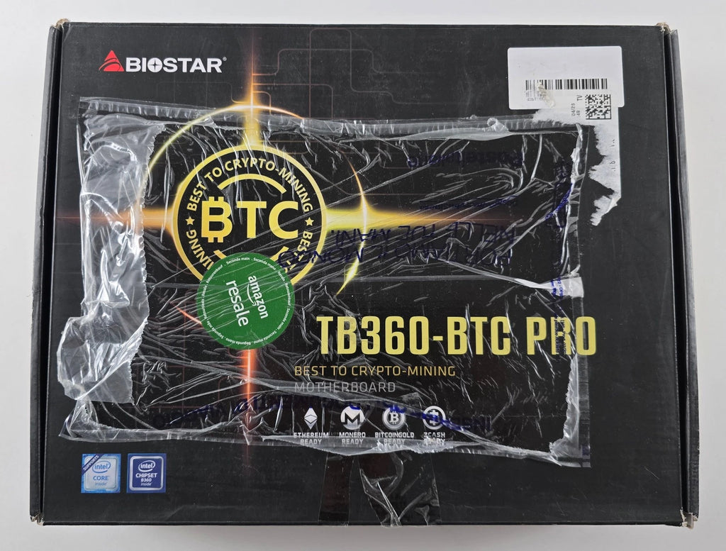 Biostar TB360-BTC PRO Mainboard Intel B360 Sockel 1151 DDR4 DEFEKT #MB5