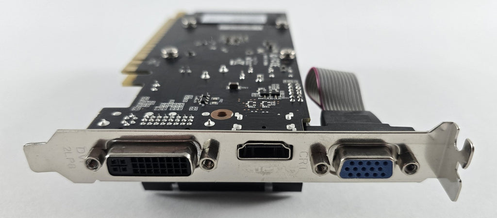 MSI GeForce GT 610 2GB DDR3 Low Profile Grafikkarte passiv DVI HDMI VGA #G93