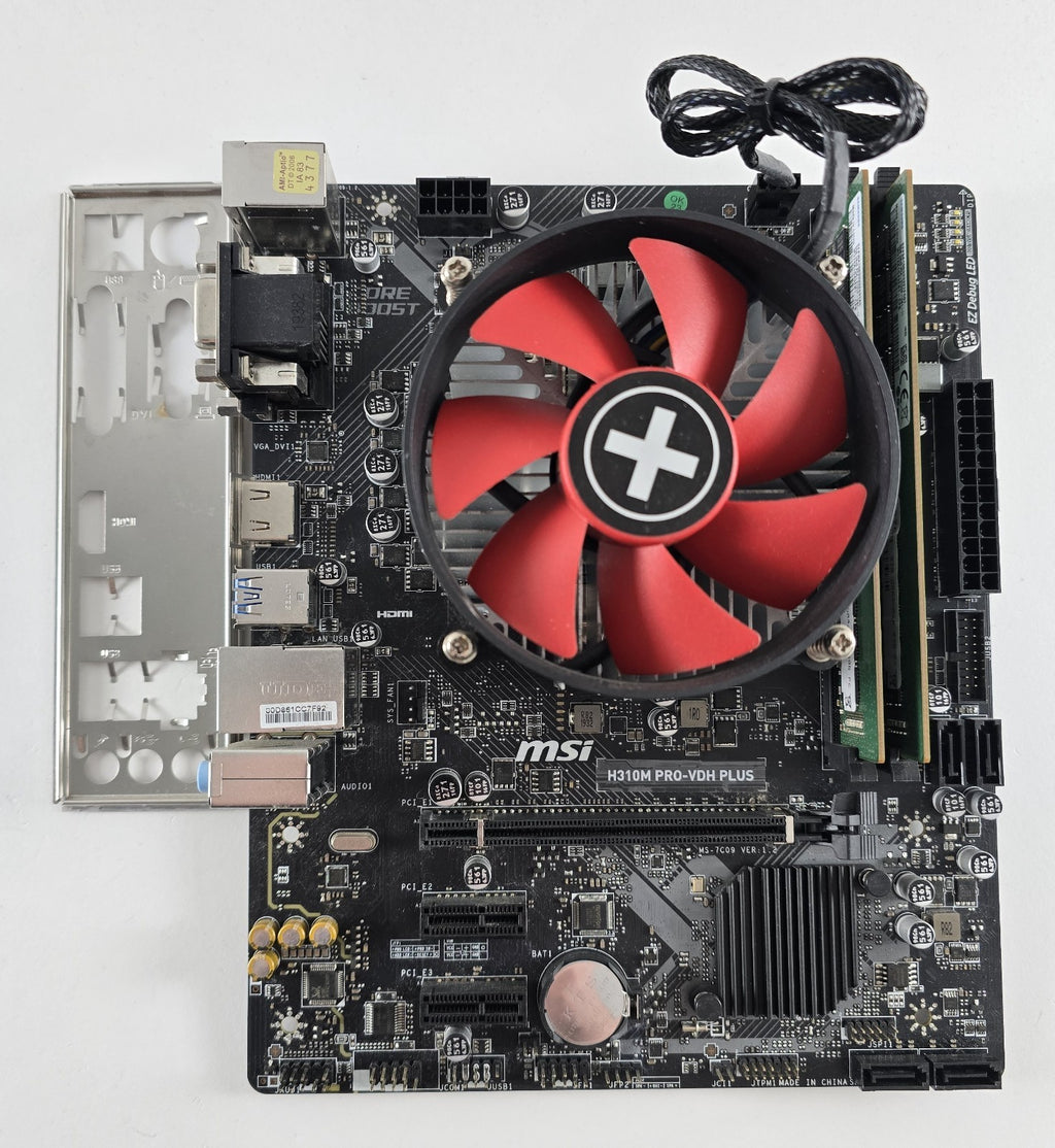 Aufrüstset MSI H310M PRO-VDH PLUS + i7-9700F + 16GB DDR4 #Z287