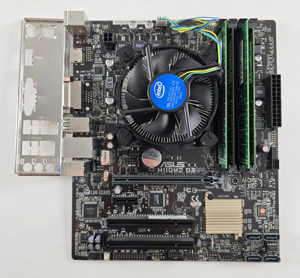 Intel Core i5 6600K + ASUS H110M2-D3 + 16GB DDR3 #Z162