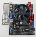 Aufrüstset Intel Core i5-4460 MSI H81M-E34 8GB DDR3 + Kühler #Z228
