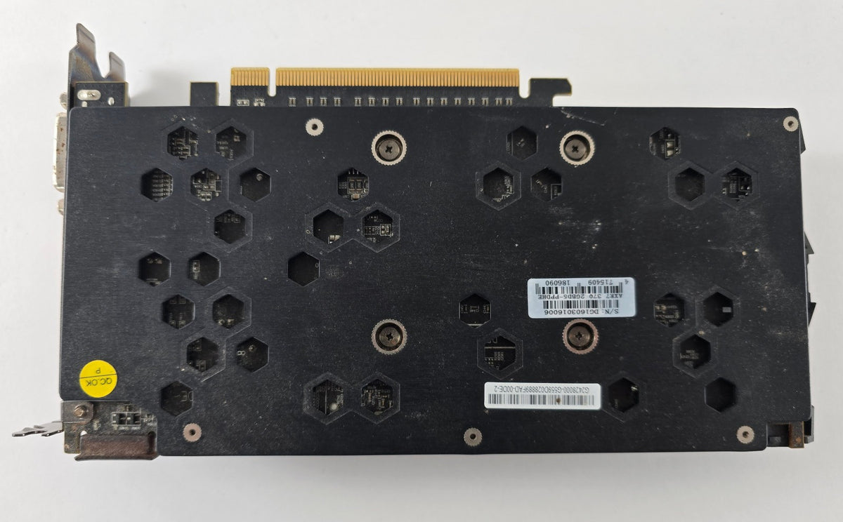 PowerColor Radeon R7 370 2GB GDDR5 2x DVI HDMI DP 1x Lüfter defekt #G41