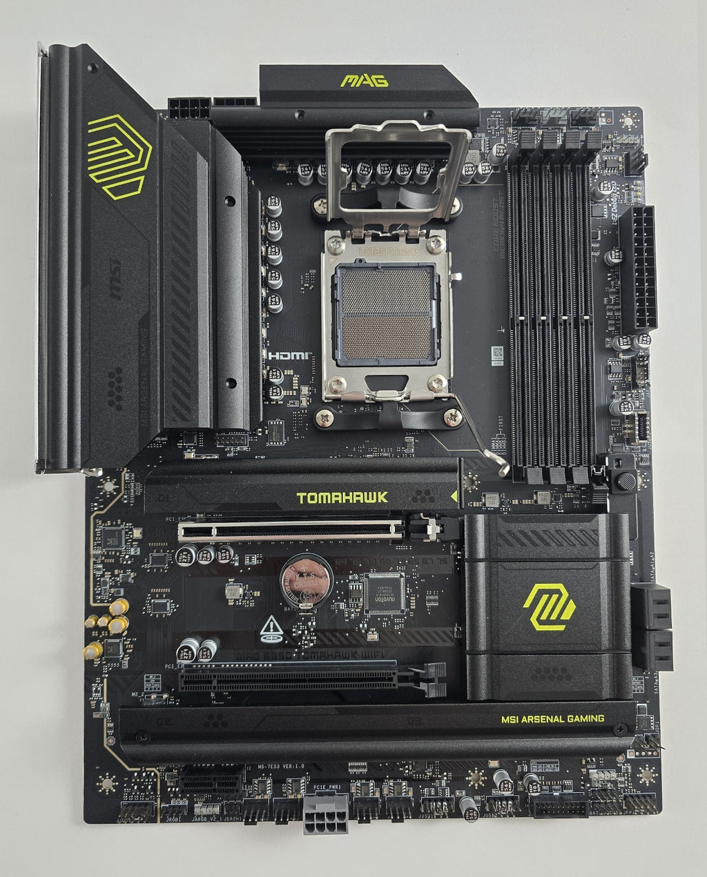 MSI MAG B850 Tomahawk WIFI Mainboard AM5 ATX DDR5 PCIe 5.0 #B112