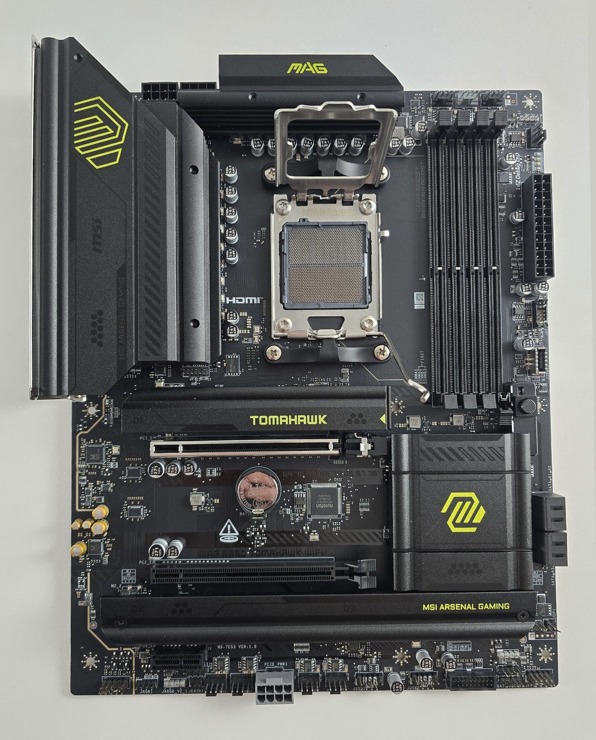 MSI MAG B850 Tomahawk WIFI Mainboard AM5 ATX DDR5 PCIe 5.0 #B112
