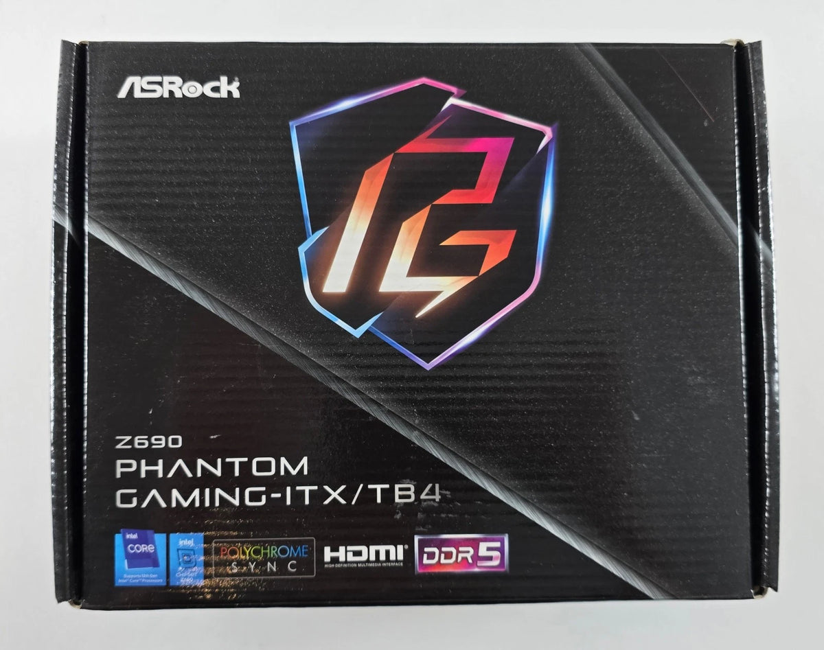 Asrock Z690 Phantom Gaming ITX/TB4 | Mini ITX Motherboard #E27