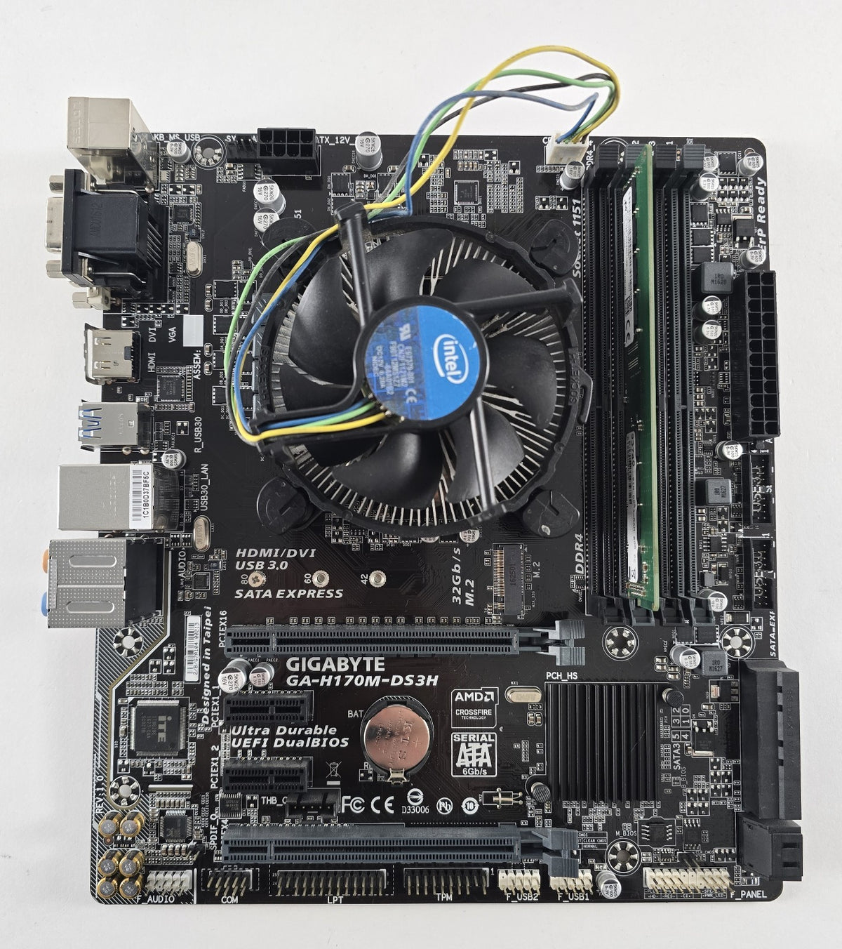 Aufrüstset Intel Core i5-6600 + Gigabyte GA-H170M-DS3H + 8GB #Z248