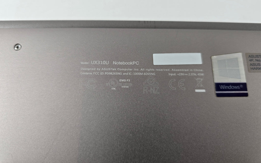 Asus Zenbook UX310U 13,3" Laptop | i5-8250U | 8GB RAM | 256GB SSD | Win 11 #54
