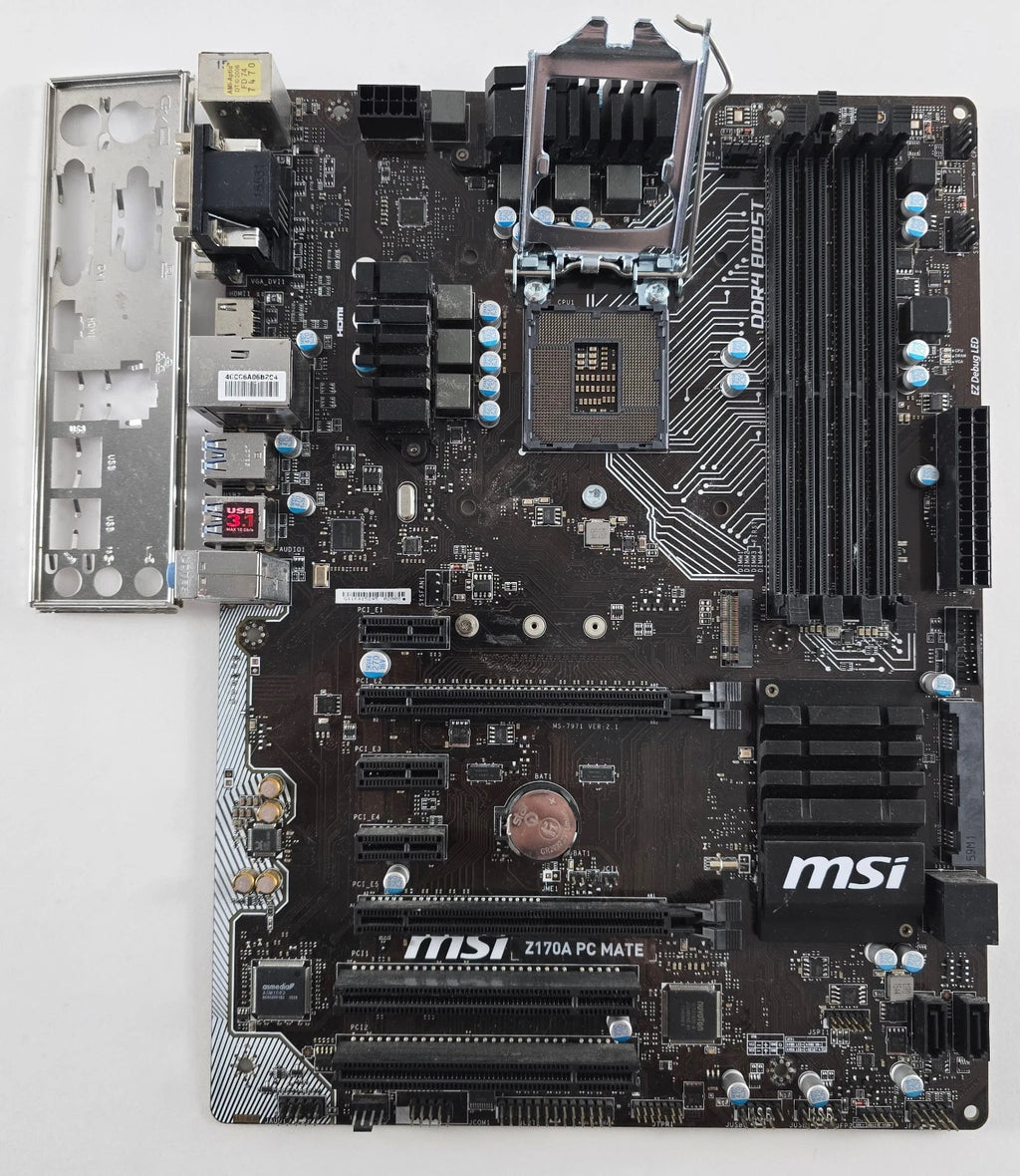 MSI Z170A PC Mate MS-7971 Intel Z170 Mainboard ATX Sockel 1151