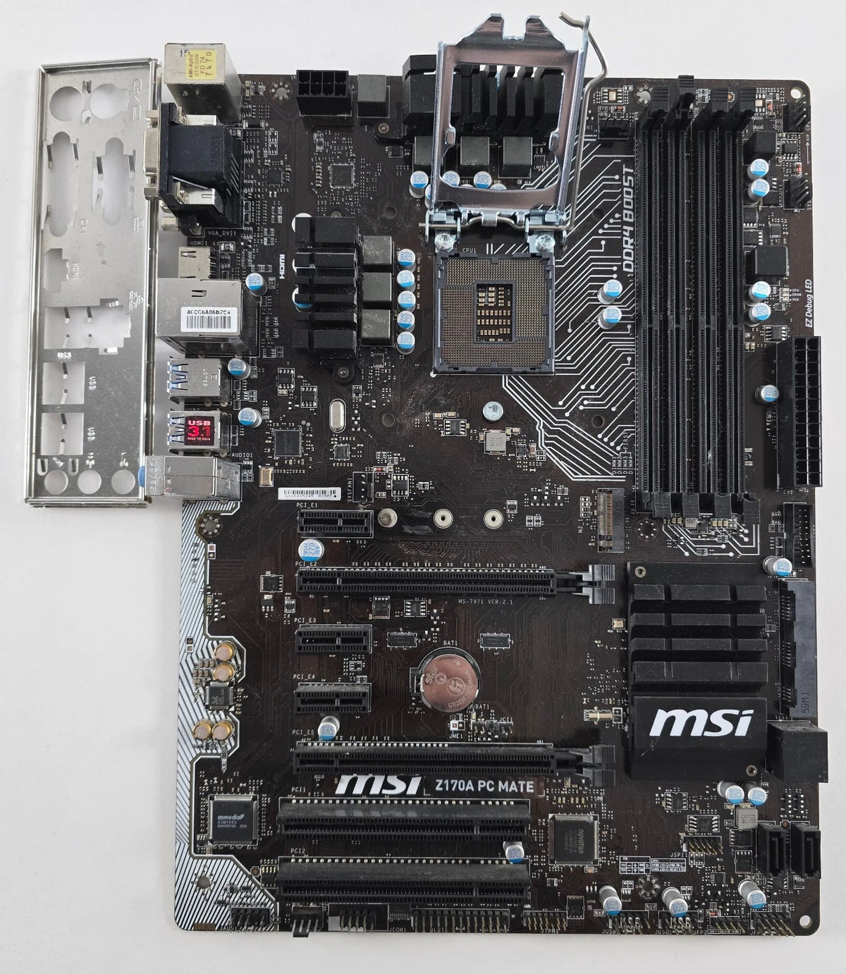 MSI Z170A PC Mate MS-7971 Intel Z170 Mainboard ATX Sockel 1151