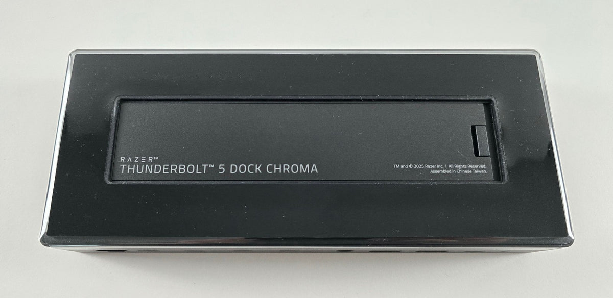Razer Thunderbolt 5 Dock Chroma - Dockingstation, Schwarz #E3