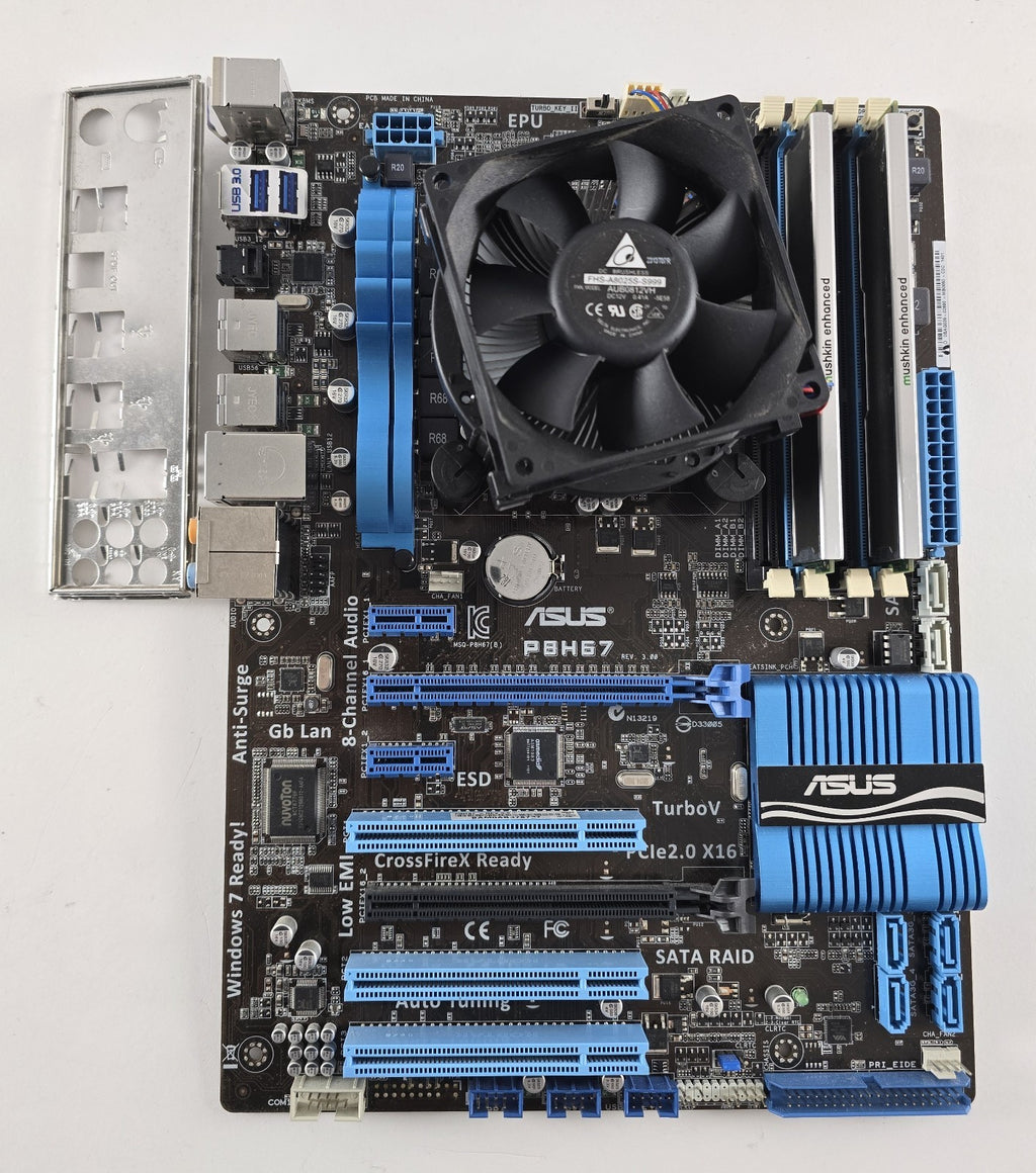 Aufrüstset ASUS P8H67 + Intel Core i5-2500 + 8GB DDR3 #Z278
