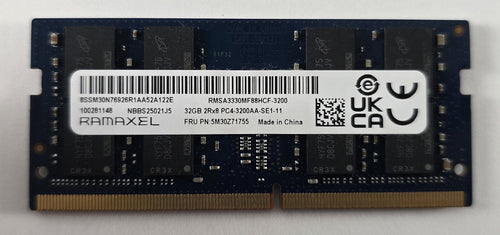 32GB Ramaxel DDR4-3200 SODIMM PC4-25600 Laptop RAM RMSA3330MF88HCF #R4