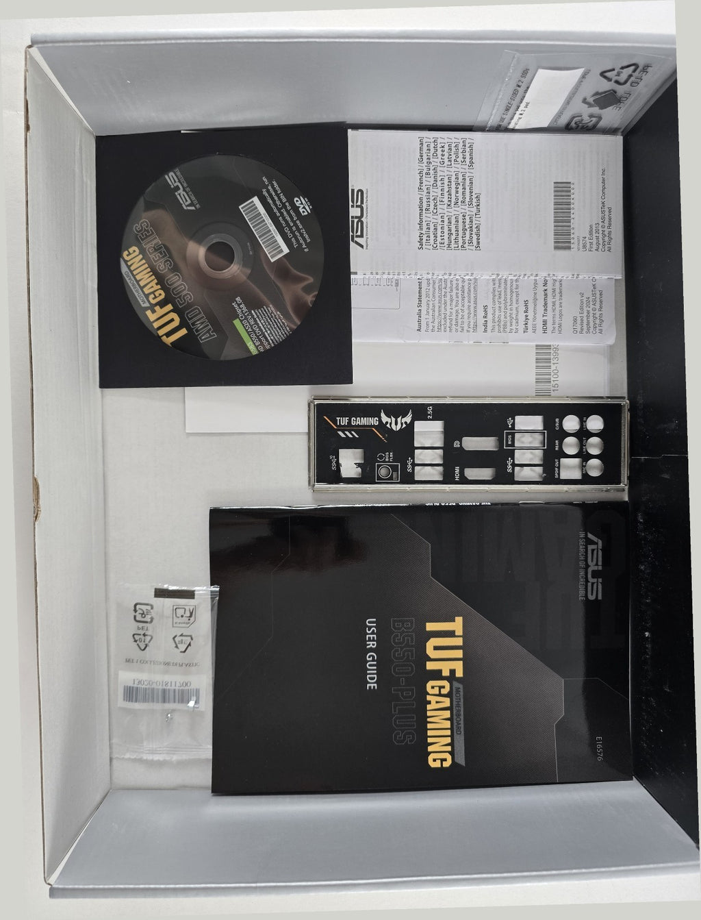 ASUS TUF Gaming B550-PLUS Mainboard AM4 ATX DDR4 OVP DEFEKT #B114