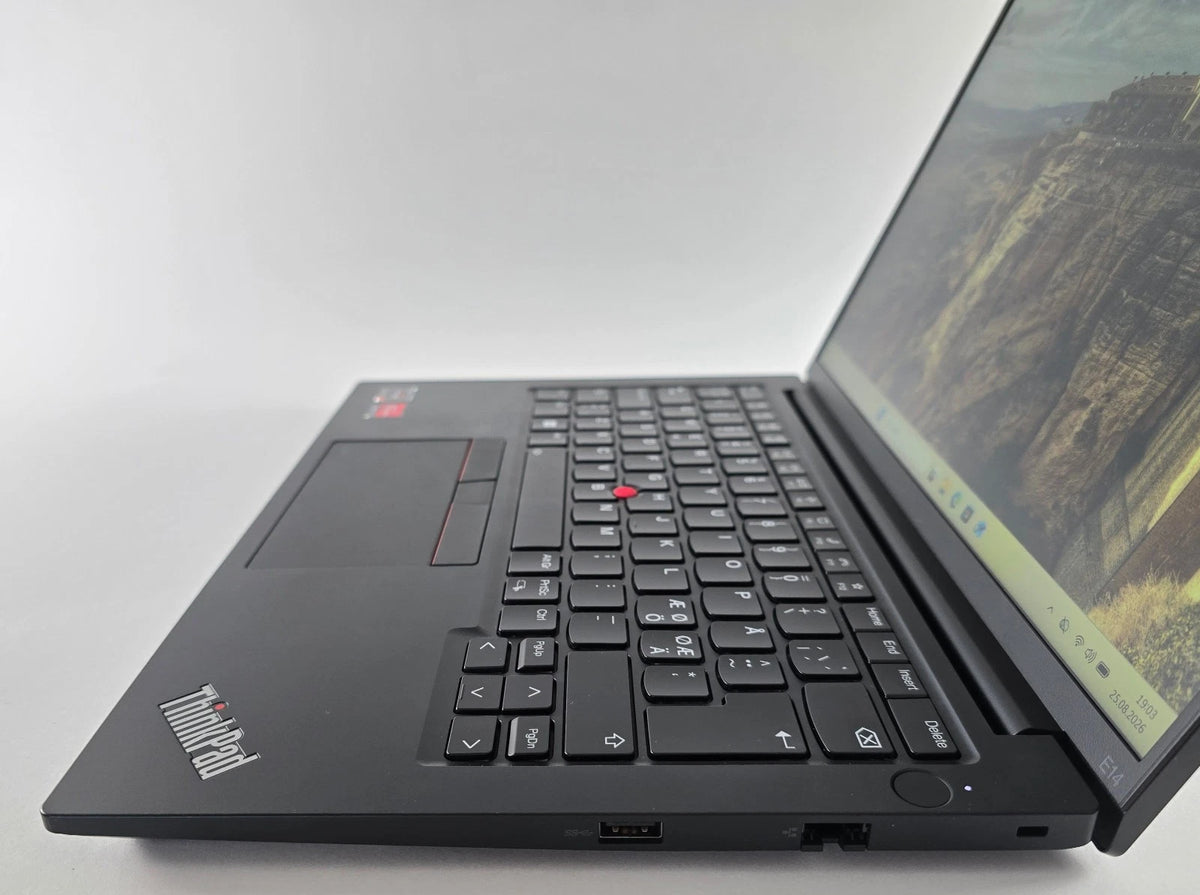 Lenovo ThinkPad E14 Gen5 AMD Ryzen 5 7430U 8GB RAM 256GB QWERTY (DK) – SKU L7