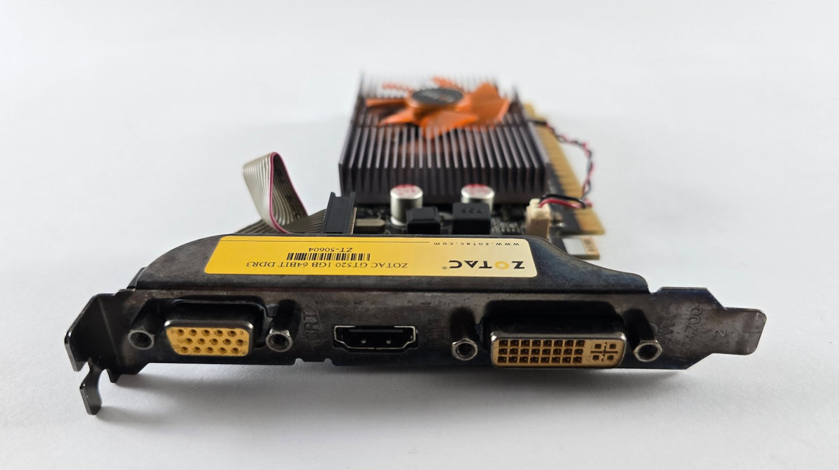 Zotac GeForce GT 520 Synergy Edition 1GB DDR3 DVI VGA HDMI PCIe #G65