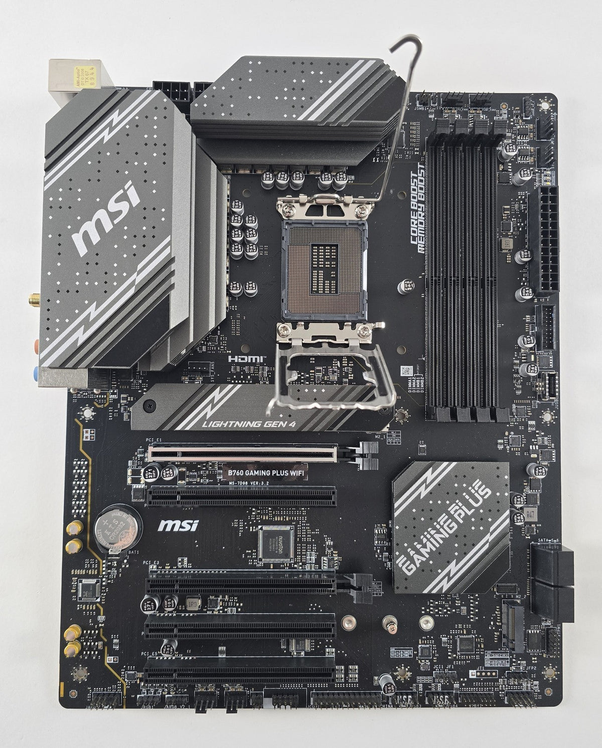 MSI B760 Gaming Plus WIFI Mainboard Intel B760 Sockel 1700 ATX DEFEKT #N5