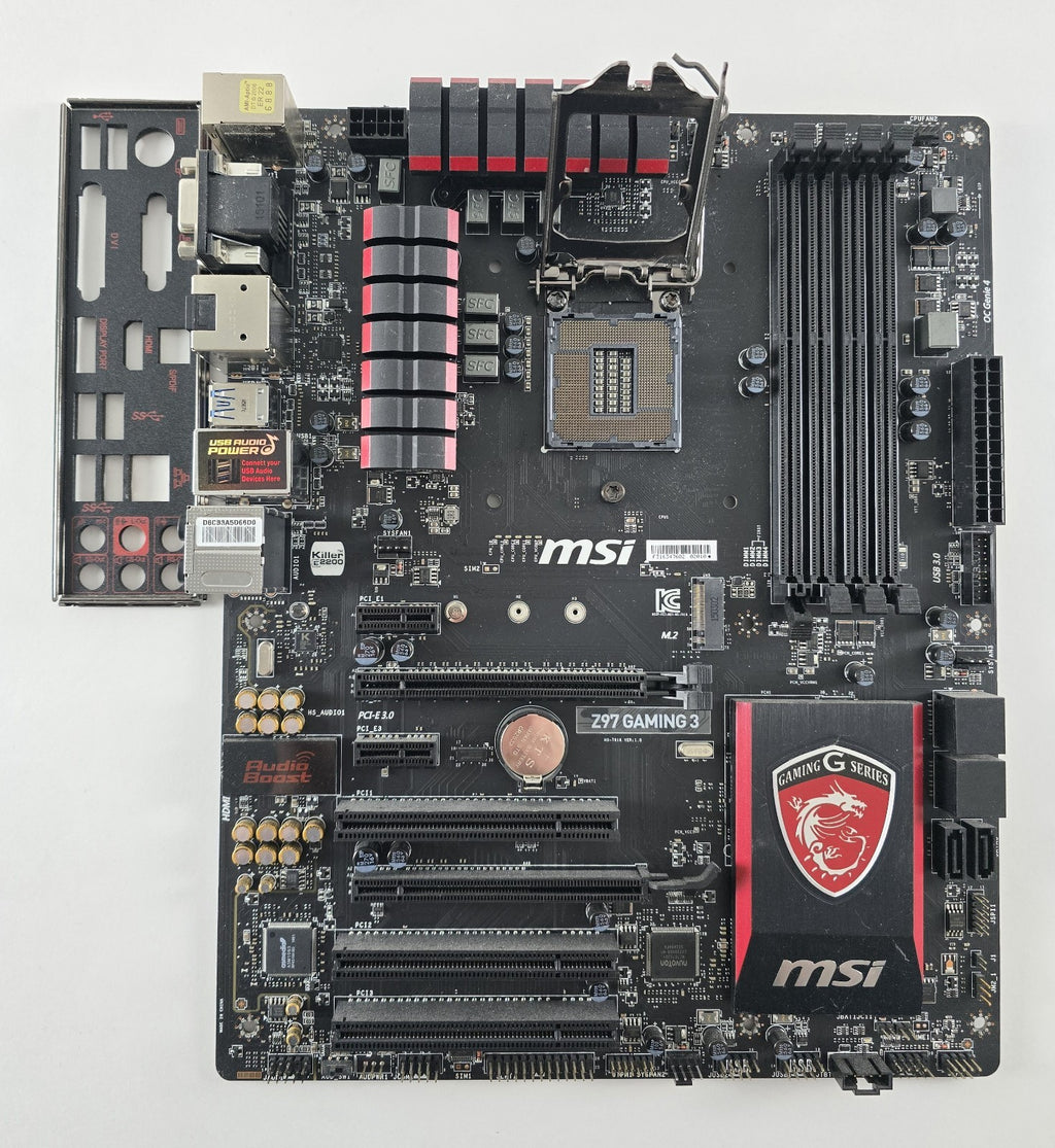 MSI Z97 Gaming 3 Mainboard LGA 1150 Z97 DDR3 ATX #B126