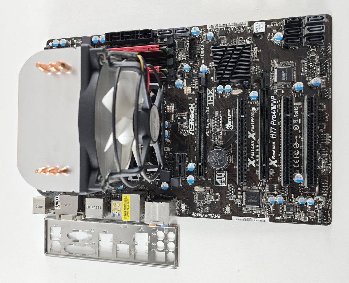 Aufrüstset ASRock H77 Pro4/MVP + Intel Core i5-3570 + 8GB DDR3 Bundle #Z216