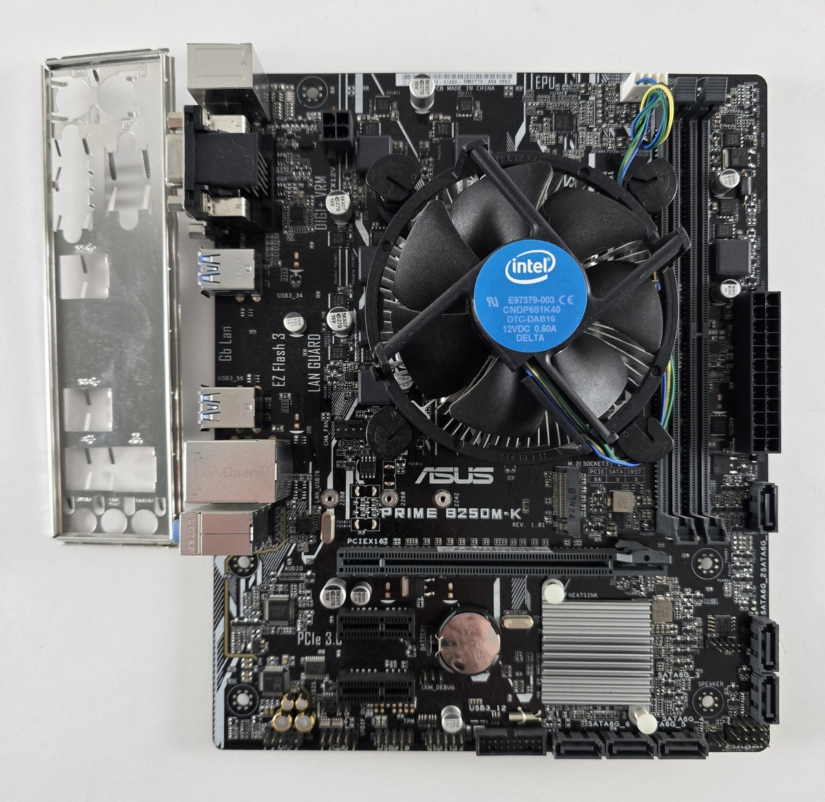 Intel Pentium G4560 + ASUS PRIME B250M-K + CPU Kühler #Z193