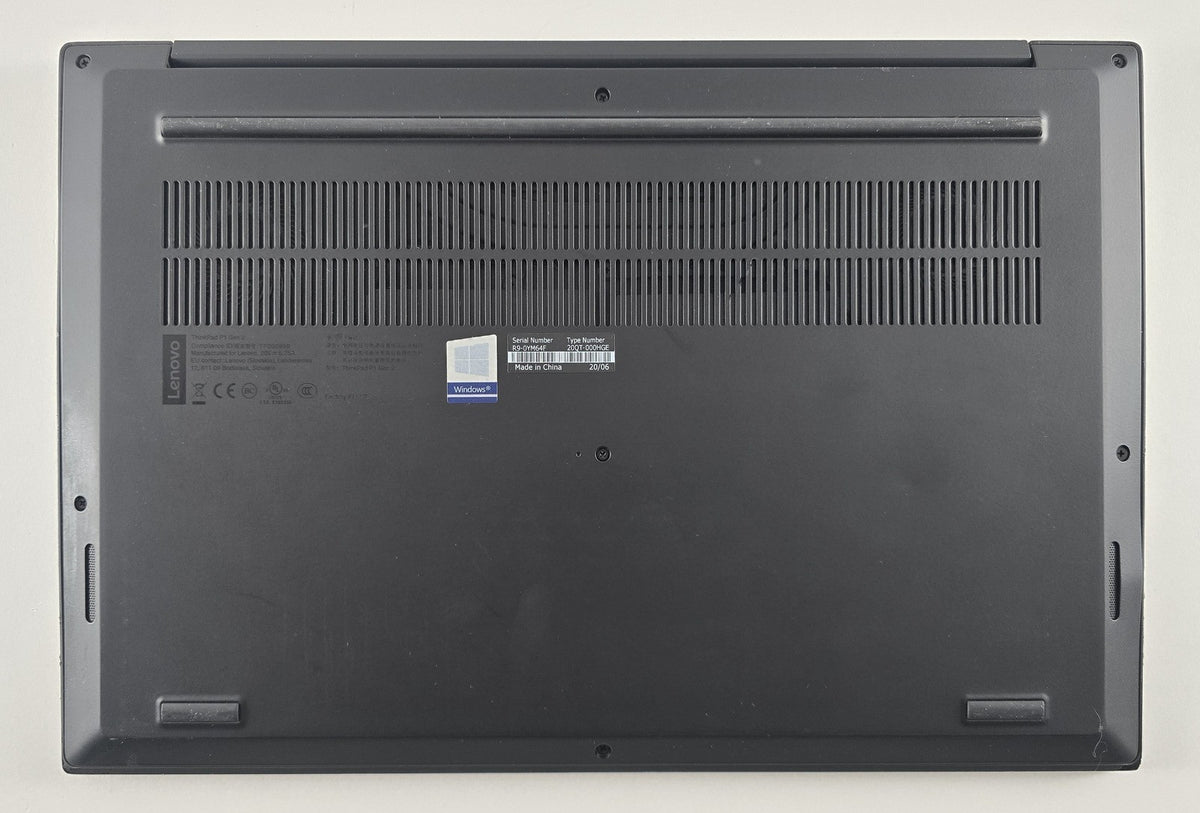 Lenovo ThinkPad P1 Gen 2 15,6" i7-9850H 32GB 512GB Quadro T2000 Win 11 #L112