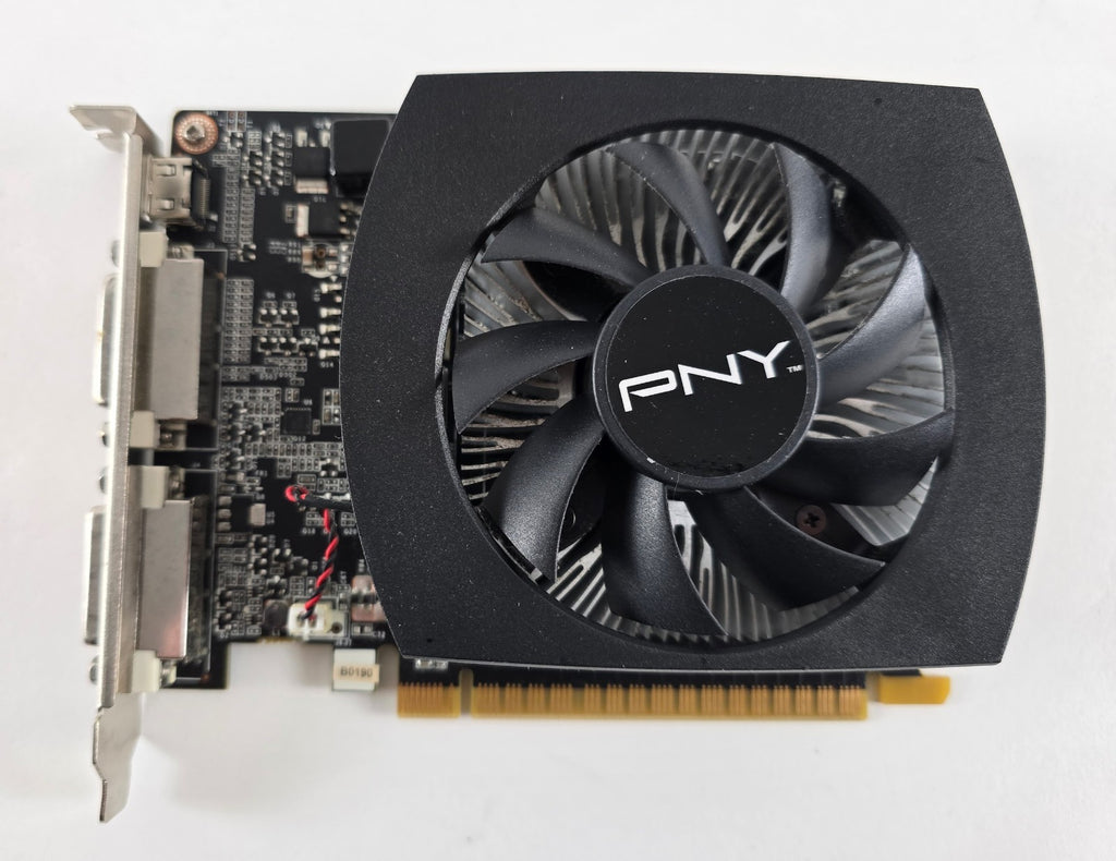 PNY GeForce GTX 650 1GB GDDR5 DVI-D DVI-I Mini-HDMI Grafikkarte #G77