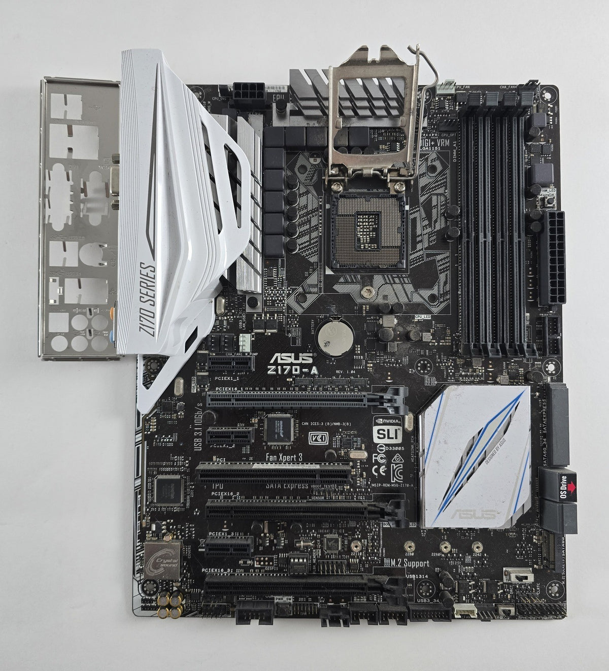 ASUS Z170-A Mainboard LGA1151 ATX DDR4 USB 3.1 HDMI DVI VGA + I/O-Blende #B11