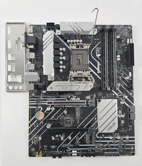 ASUS PRIME B660-PLUS D4 Mainboard Intel B660 1700 ATX teildefekt RAM #N4
