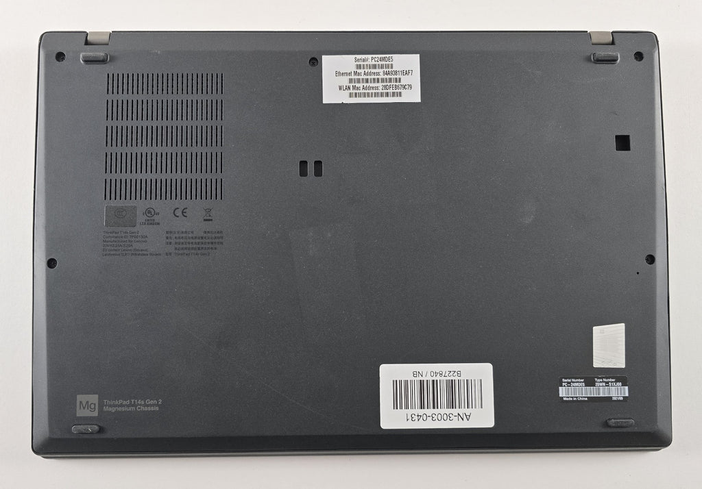 Lenovo ThinkPad T14s Gen 2 i5-1145G7 16GB 512GB SSD 14" FHD Win11 Pro #L176