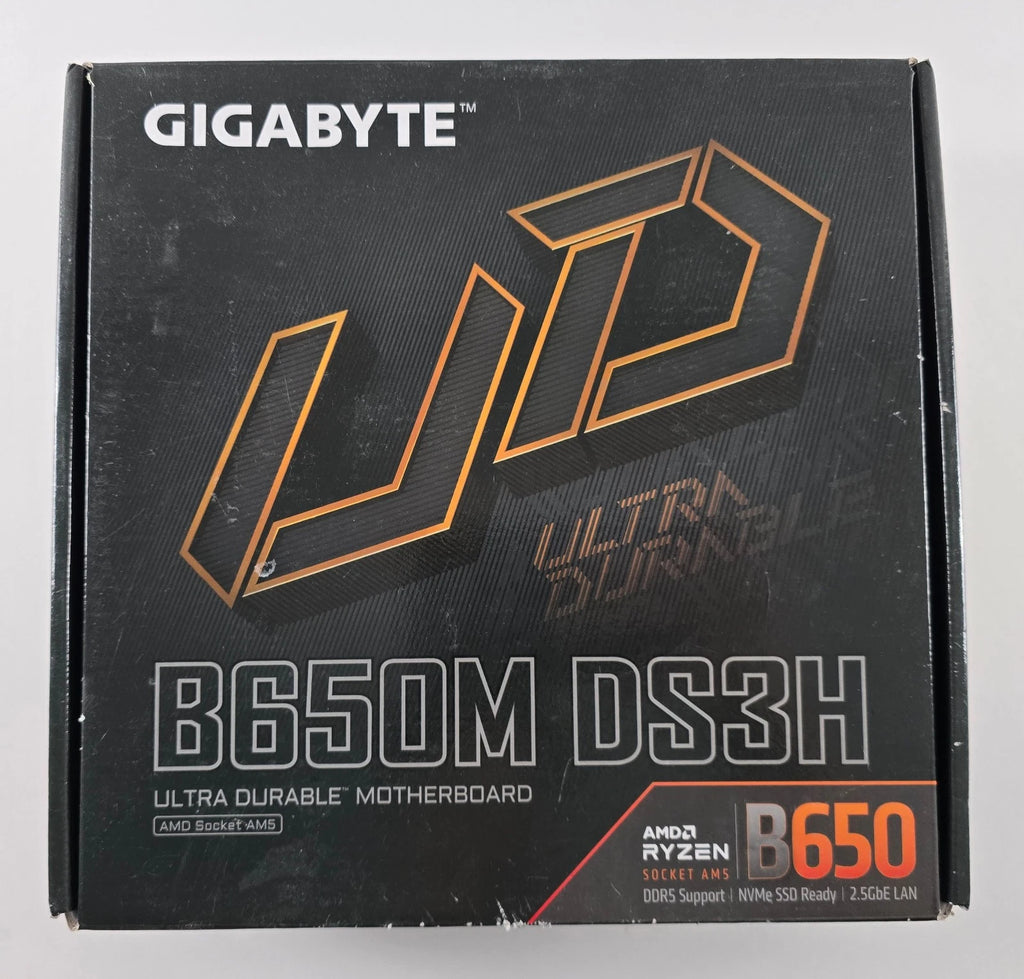Gigabyte B650M DS3H AMD B650 Mainboard MicroATX Sockel AM5 Neu Lesen #E8
