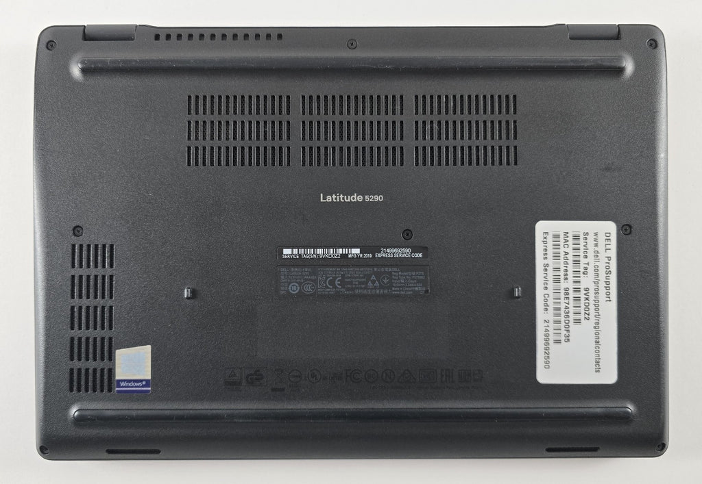 Dell Latitude 5290 i5-8350U 16GB 256GB SSD 12,5" 1366x768 Win 11 Pro #L156