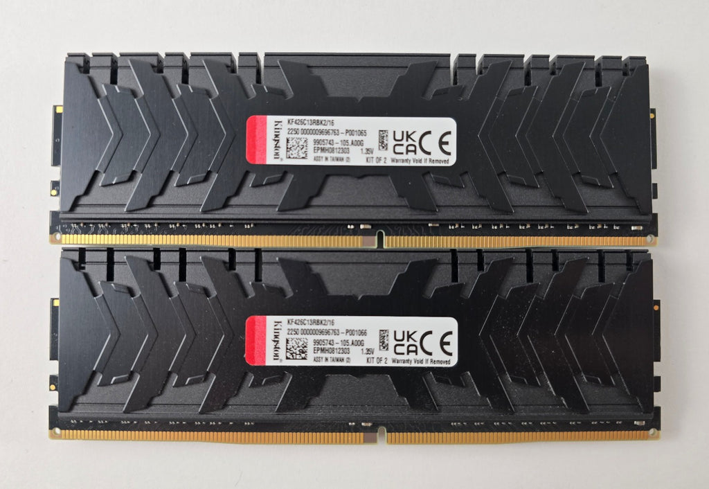 Kingston HyperX Predator 16GB (2x8GB) DDR4-2666 CL13 RAM Kit KF426C13RB3K2/16