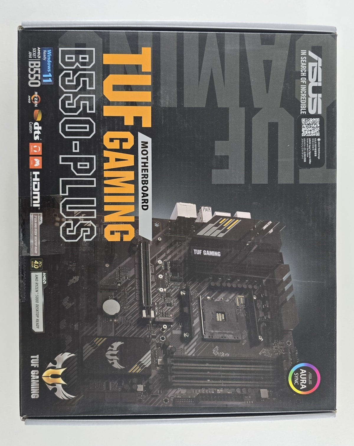 ASUS TUF Gaming B550-PLUS Mainboard AM4 ATX DDR4 OVP DEFEKT #B114