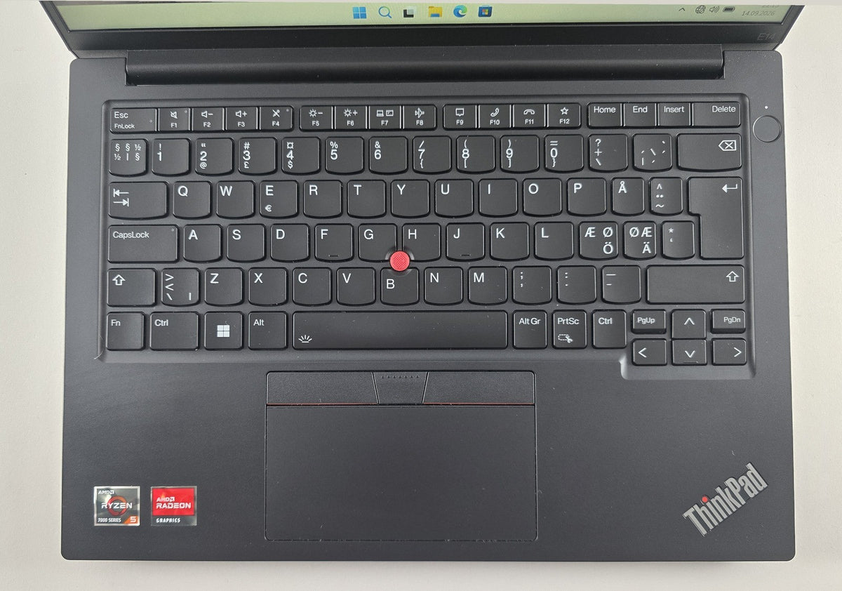 Lenovo ThinkPad E14 Gen 5 14" Ryzen 5 7430U 8GB 256GB SSD WUXGA Win 11 #L106