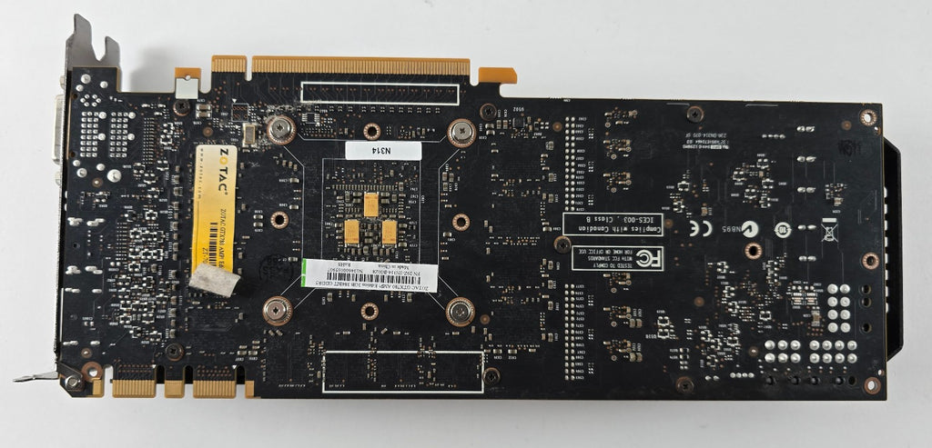 Zotac GeForce GTX 780 AMP! Edition 3GB GDDR5 384 Bit Grafikkarte #G73