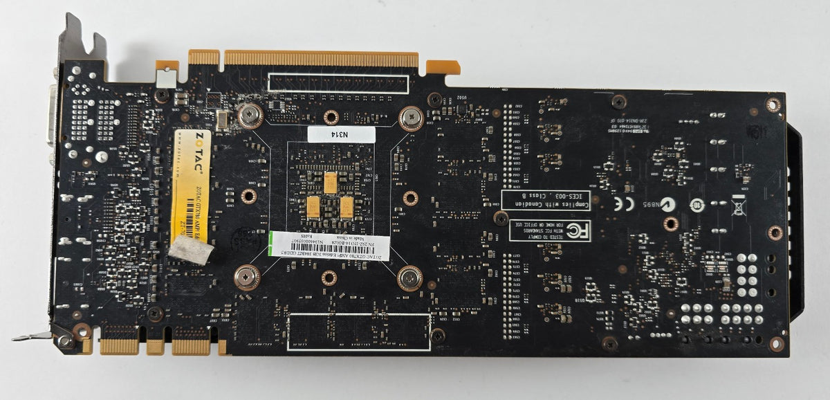 Zotac GeForce GTX 780 AMP! Edition 3GB GDDR5 384 Bit Grafikkarte #G73