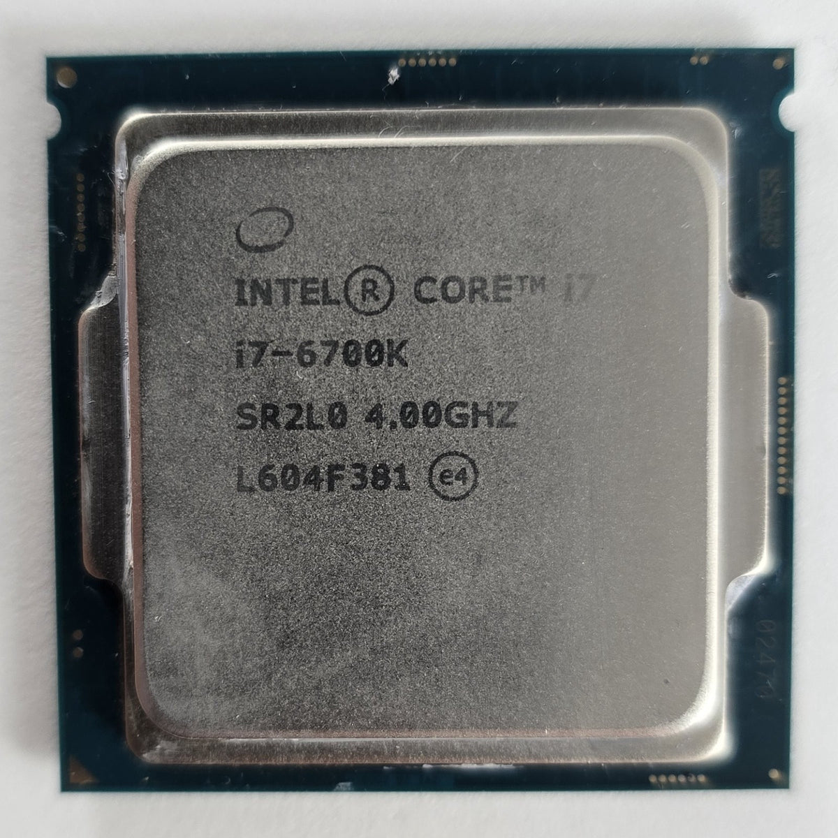 Intel Core i7-6700K 4,00 GHz Quad-Core Prozessor Sockel 1151 #C12