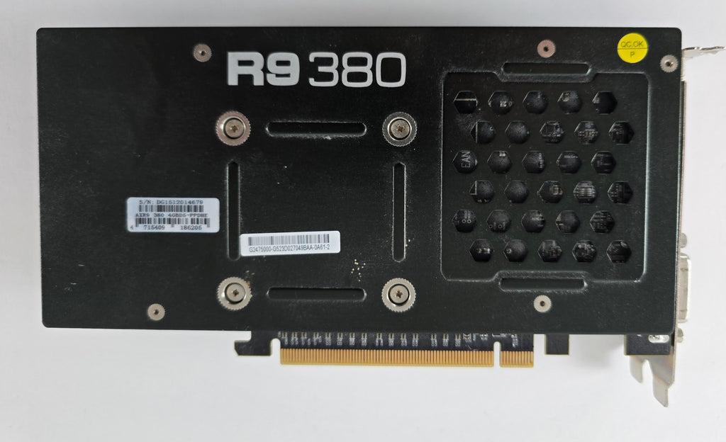 PowerColor Radeon R9 380 4GB GDDR5 256 Bit AMD Grafikkarte PCIe #G72