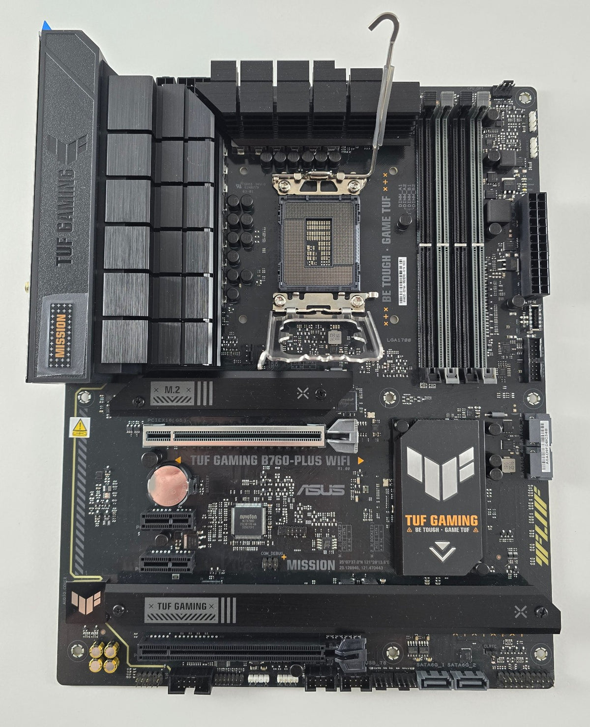 ASUS TUF Gaming B760-Plus WIFI Intel B760 DDR5 Mainboard LGA 1700 LESEN! #MB59