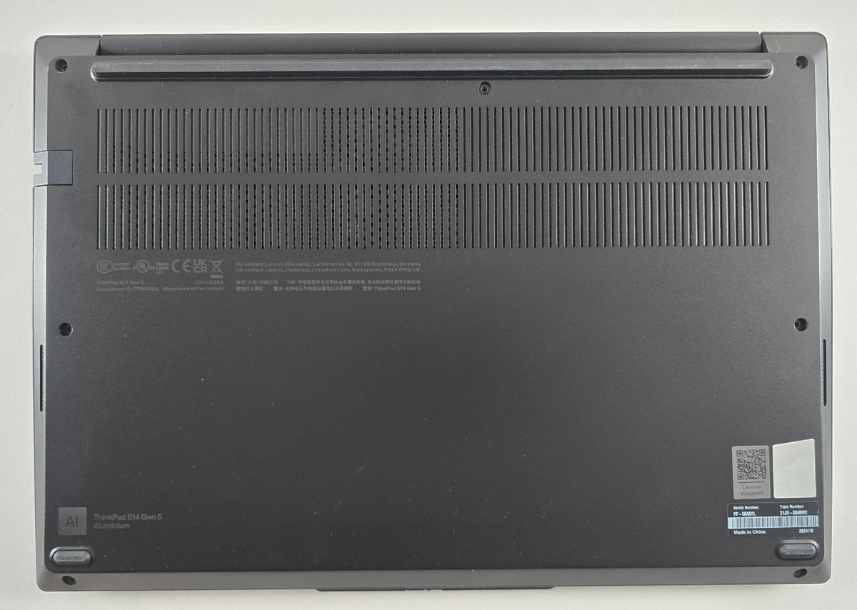 Lenovo ThinkPad E14 Gen5 AMD Ryzen 5 7430U 8GB RAM 256GB QWERTY (DK) #NB13